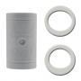 Turbo Quad Soft Mesh/Oval Finger Inserts - White