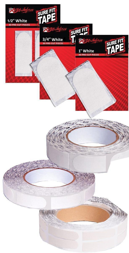 KR Strikeforce_Sure Fit Tape_White_Front View