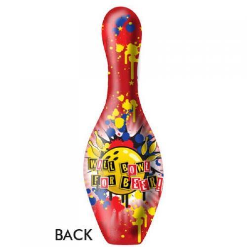 Will Bowl For Beer Pin