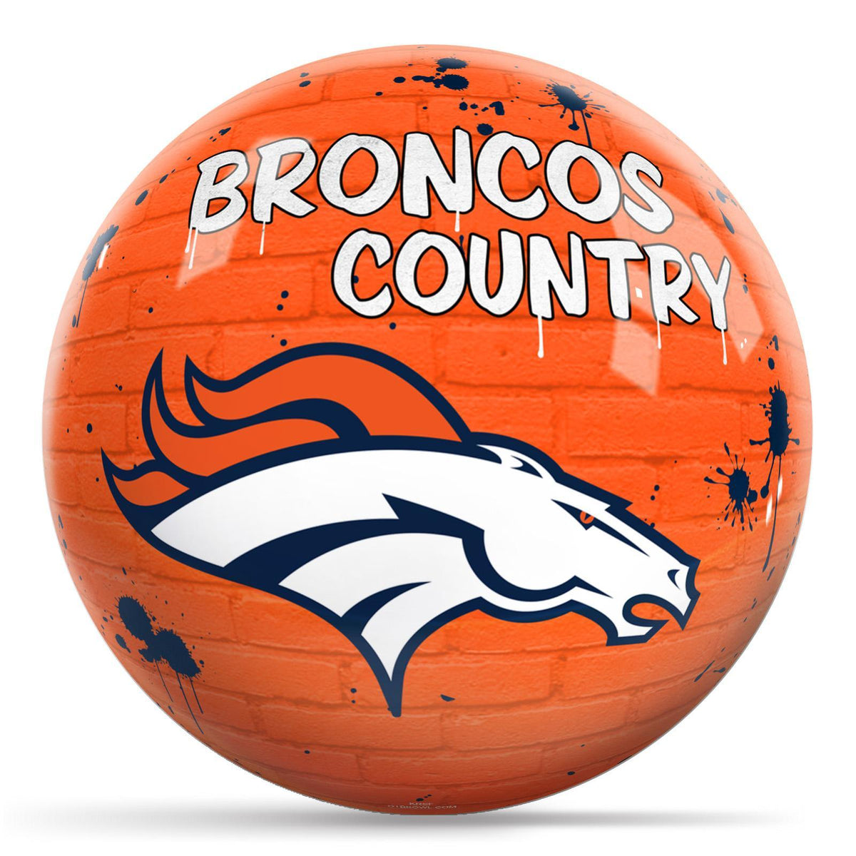 OTB NFL Graffiti Wall Ball - Denver Broncos