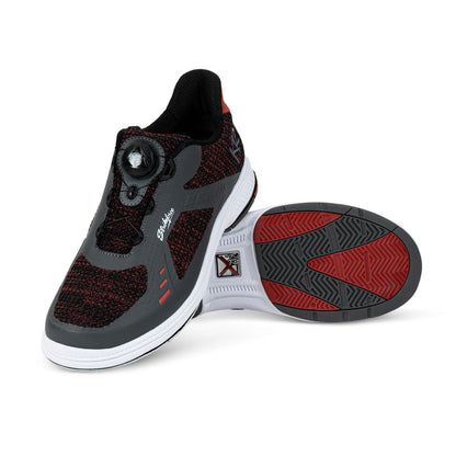 Jet Ft Black/Red/Grey Men's Bowling Shoes