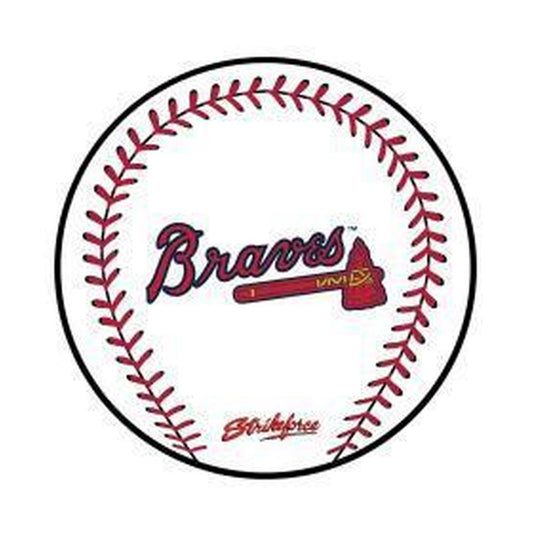 MLB Round Rubber Shammy - Atlanta Braves