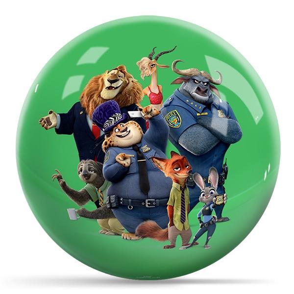 Zootopia-Zootropolis Bowling Ball
