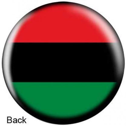 Afro-American Flag Bowling Ball