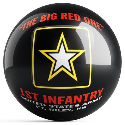 1st Infantry Bowling Ball