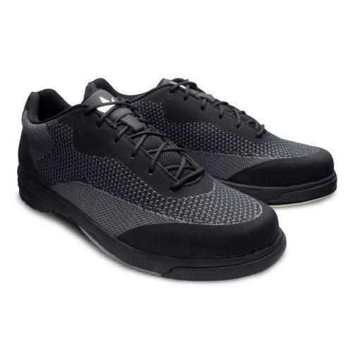 Brunswick Helix Comfort Knit Black/Gray Men’s Right Hand Bowling Shoes