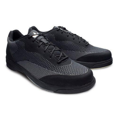 Brunswick Helix Comfort Knit Black/Gray Men’s Right Hand Bowling Shoes