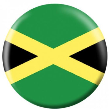 Jamaican Flag Bowling Ball