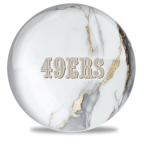 NFL Marble Ball - San Francisco 49ers