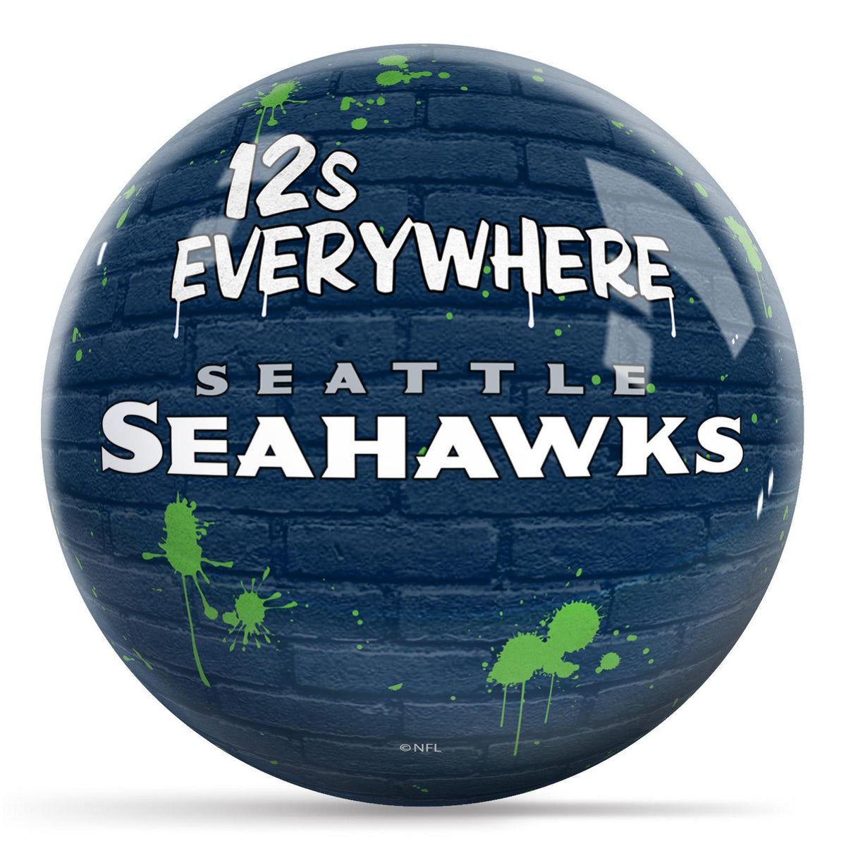 OTB NFL Graffiti Wall Ball - Seattle Seahawks