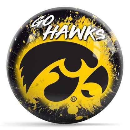 KR Strikeforce NCAA Paint Splash Ball - University of Iowa