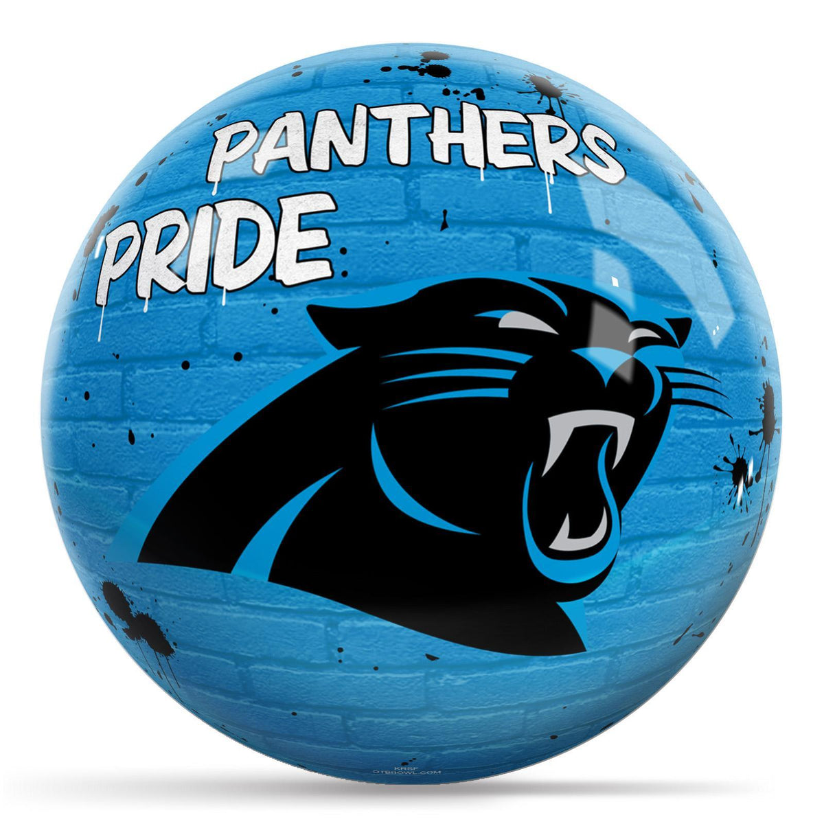OTB NFL Graffiti Wall Ball - Carolina Panthers