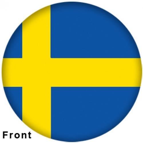 Swedish Flag Bowling Ball