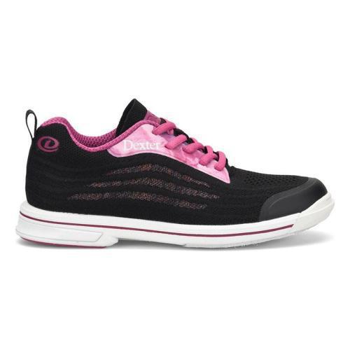 DexLite Knit Black/Pink Women's Bowling Shoes