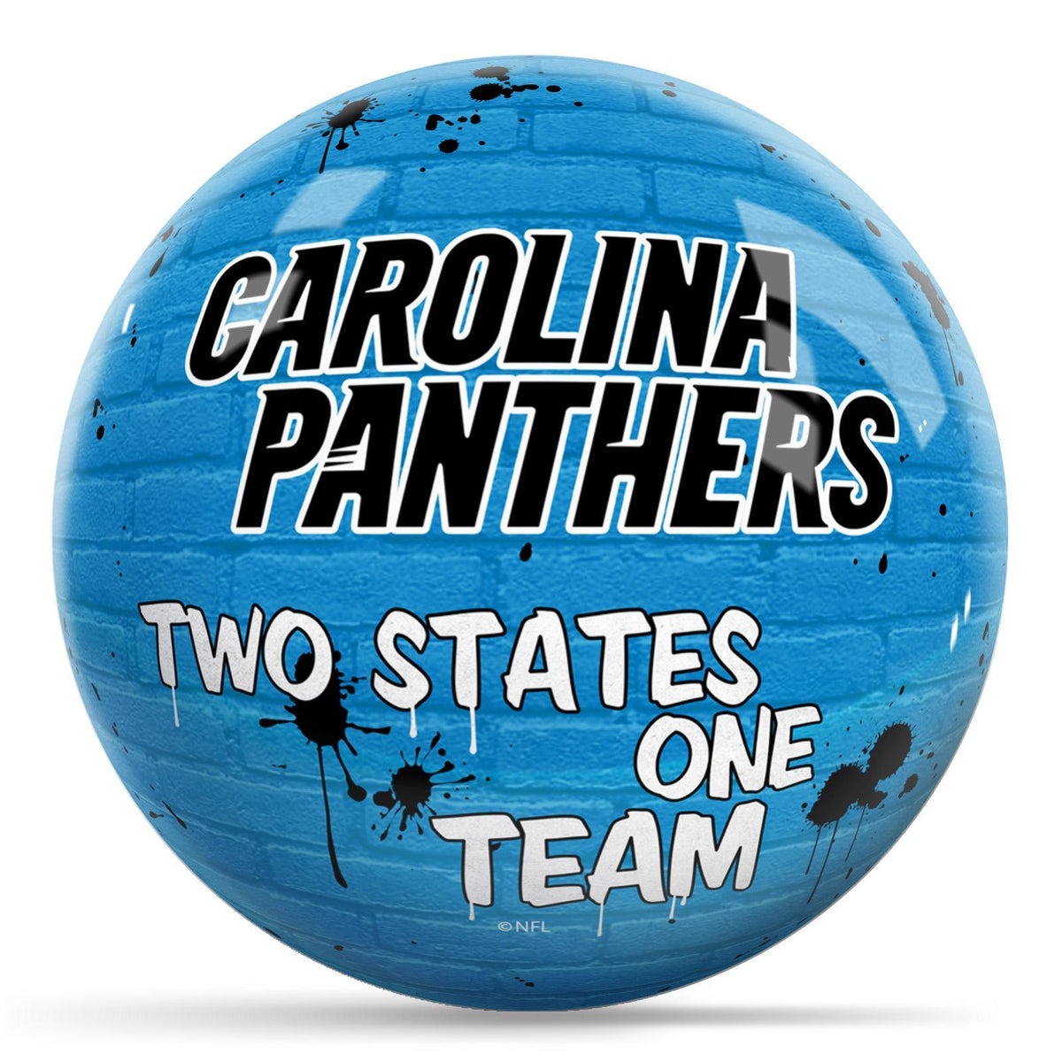 OTB NFL Graffiti Wall Ball - Carolina Panthers