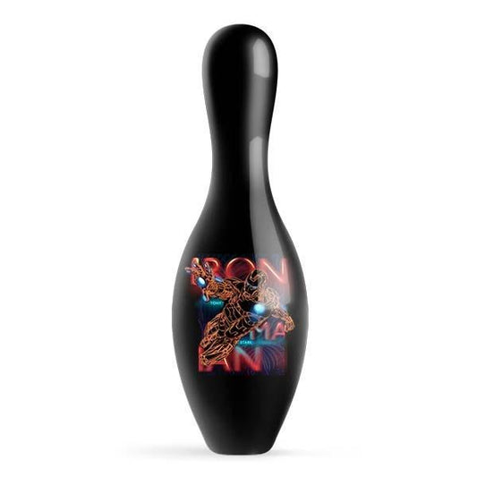 Neon Iron Man Pin