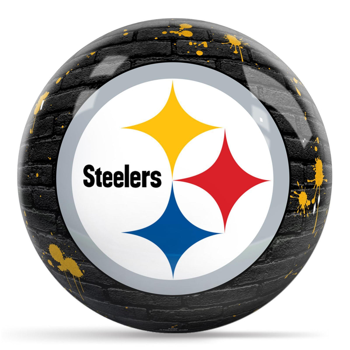 OTB NFL Graffiti Wall Ball - Pittsburgh Steelers