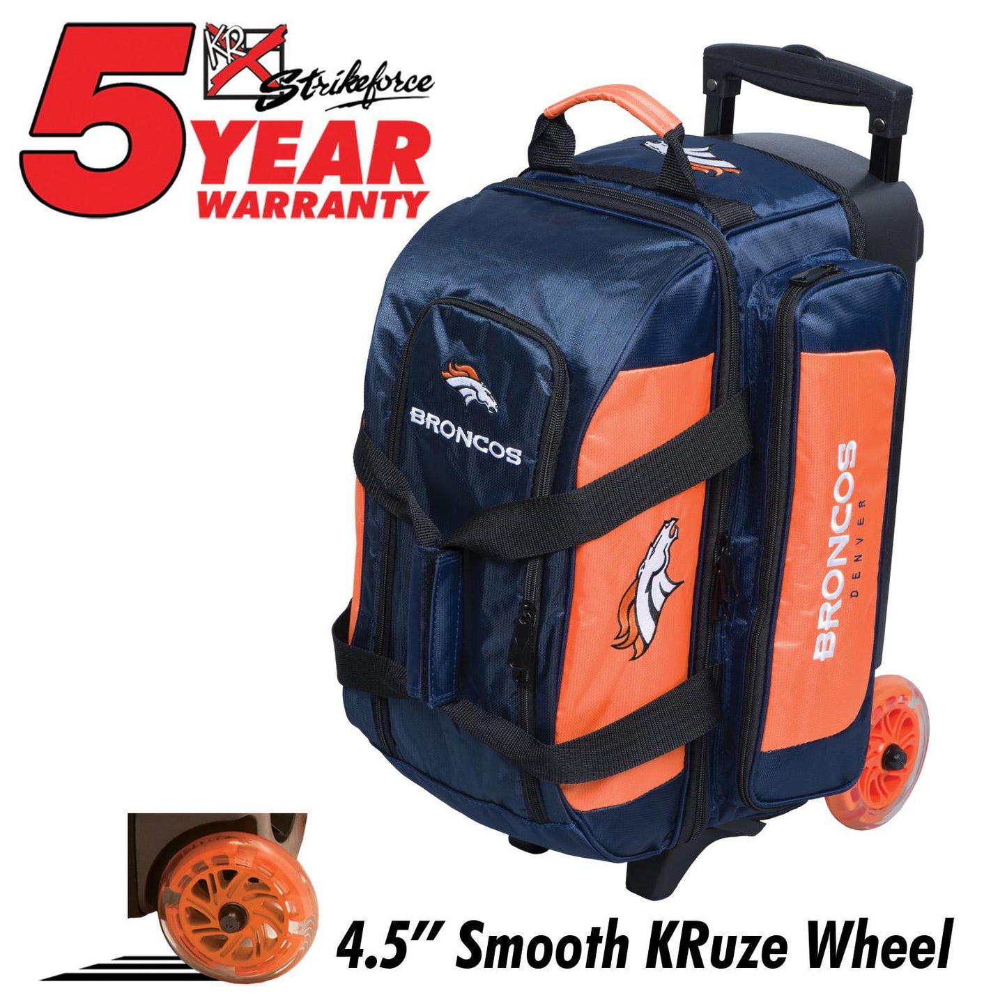 NFL 2 Ball Roller - Denver Broncos