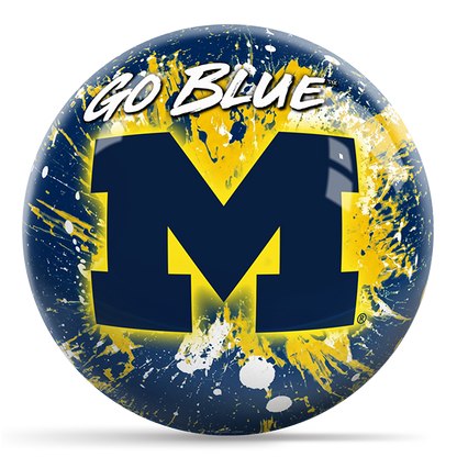 NCAA Paint Splash Ball - University of Michigan