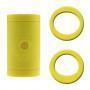 Turbo Quad Soft Mesh/Oval Finger Inserts - Yellow
