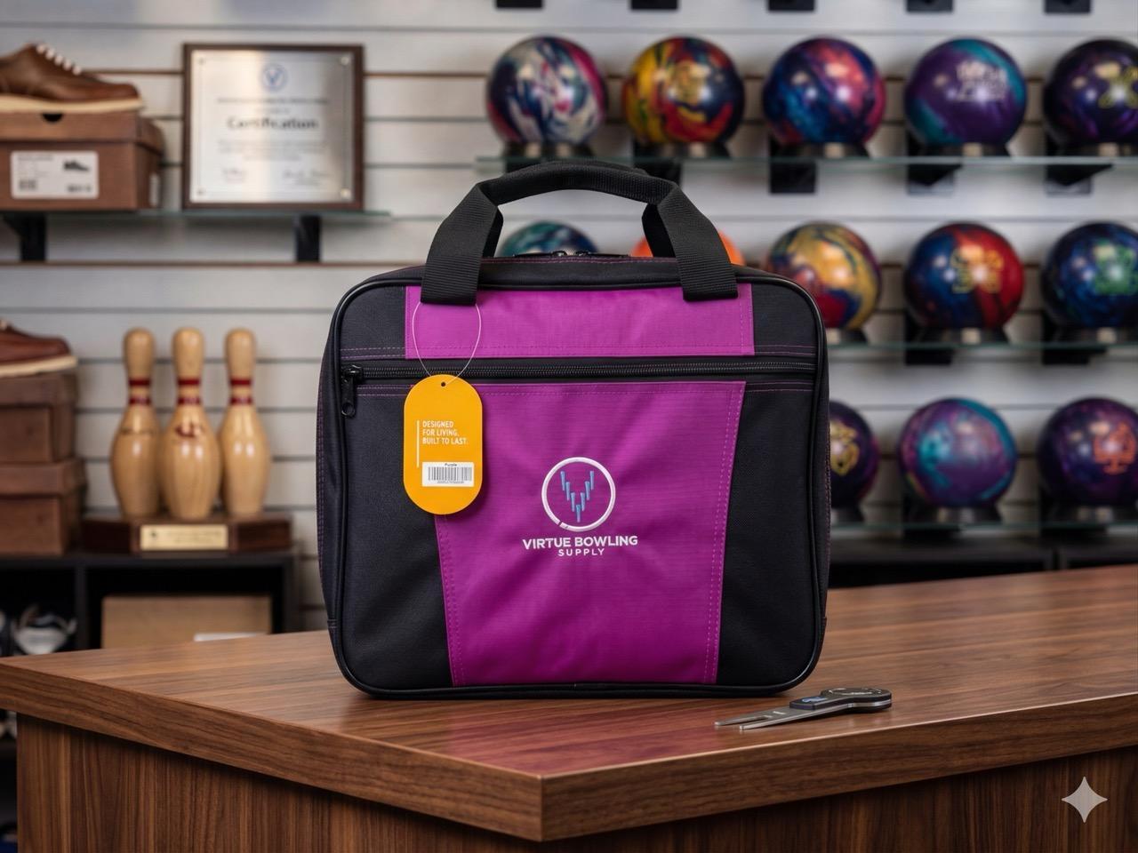Virtue Compact 1 Ball Tote - Purple