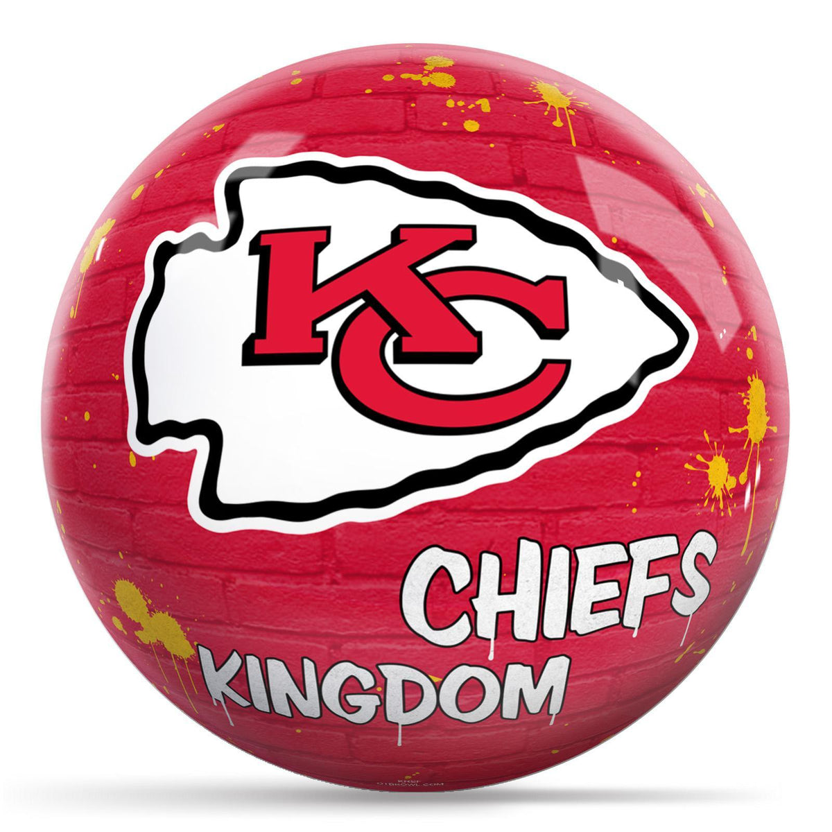 OTB NFL Graffiti Wall Ball - Kansas City Chiefs