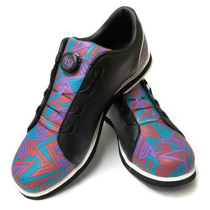 Youth Kaizen Teal/Red/Purple Unisex Bowling Shoes
