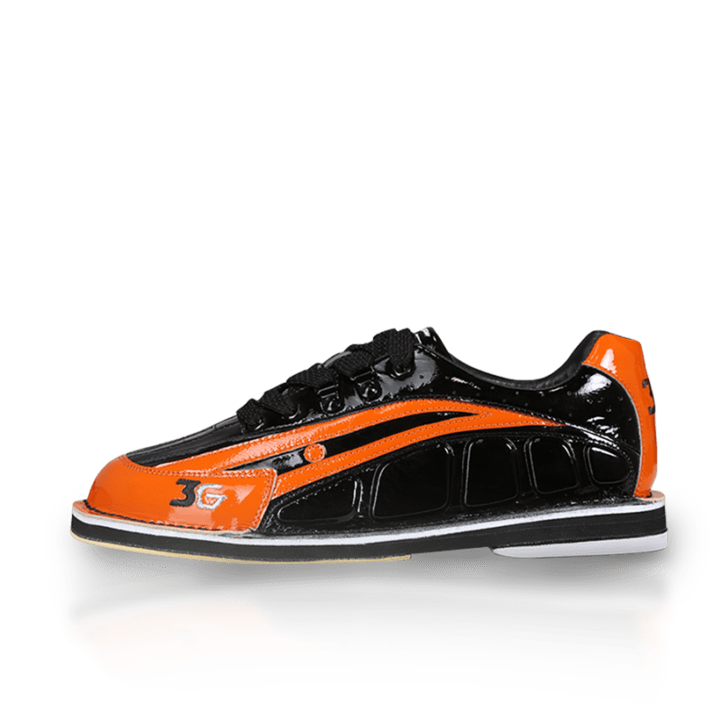 3G Men’s Tour Ultra/C Black Orange Right Hand Bowling Shoes