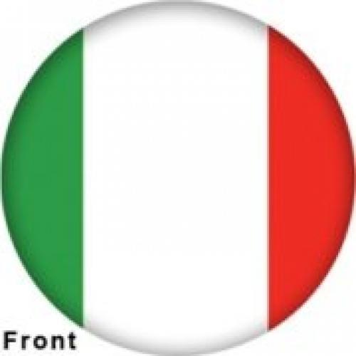 Italian Flag Bowling Ball