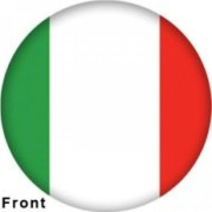 Italian Flag Bowling Ball