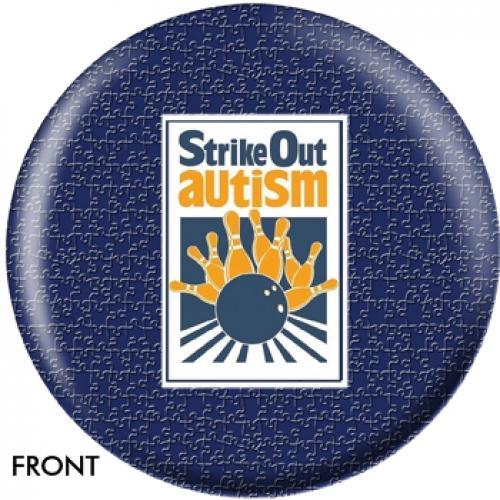 Strike Out Autism Bowling Ball