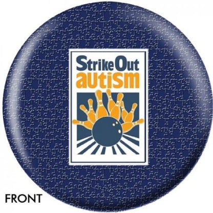 Strike Out Autism Bowling Ball