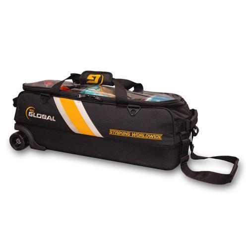 900 Global 3-Ball Travel Tote Pro – Black / Gold