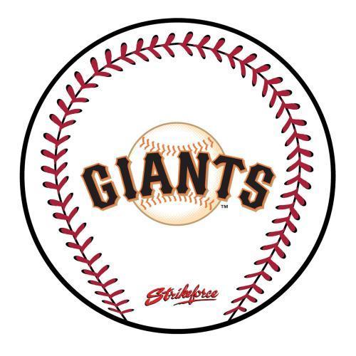 MLB Round Rubber Shammy - San Francisco Giants