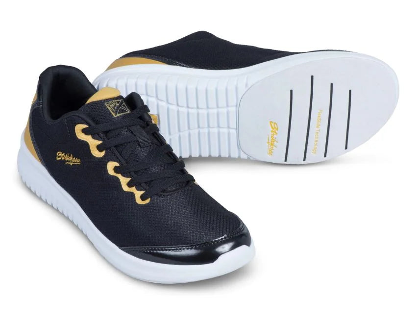 Glitz Black/Gold Women's Bowling Shoes (DISCO)