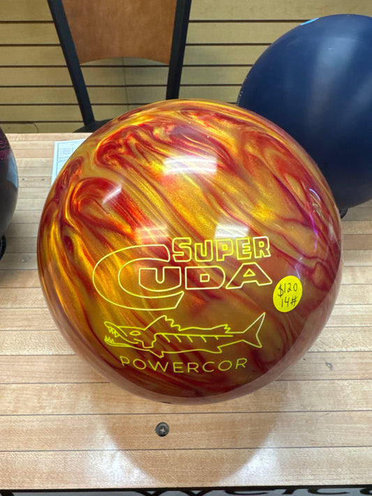 (Used) Super Cuda Powercor Pearl 14lb #090H