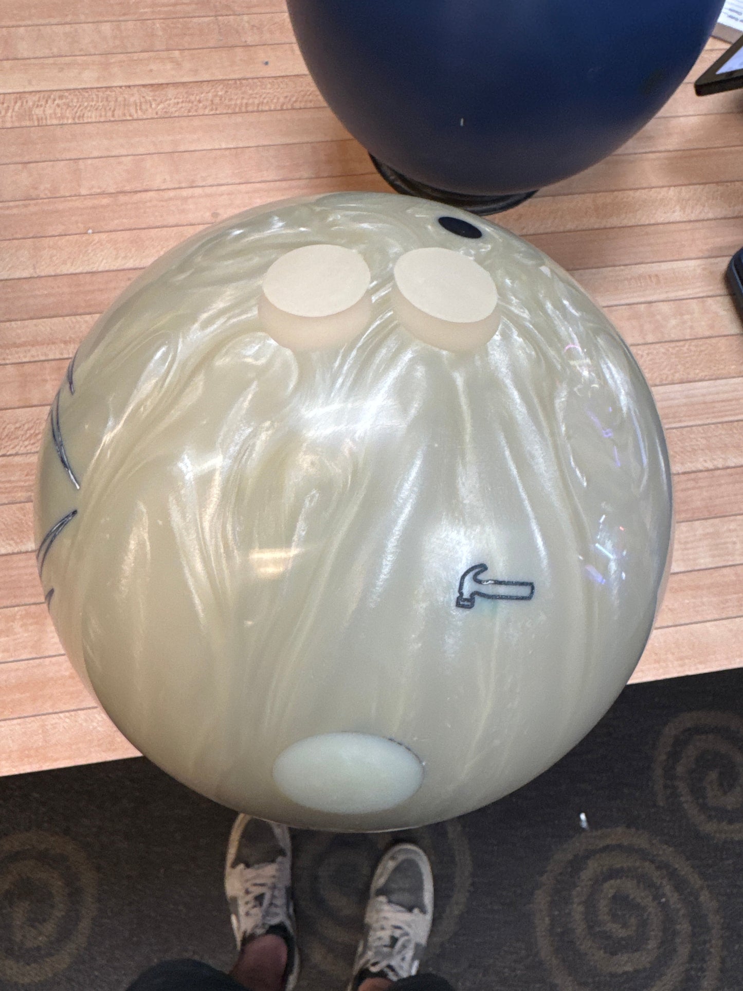 (Used) Black Widow Ghost Pearl 14lb #149E