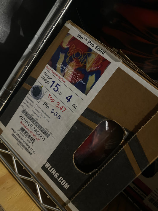 15lb Ion Pro Solid Red/White/Blue #G001