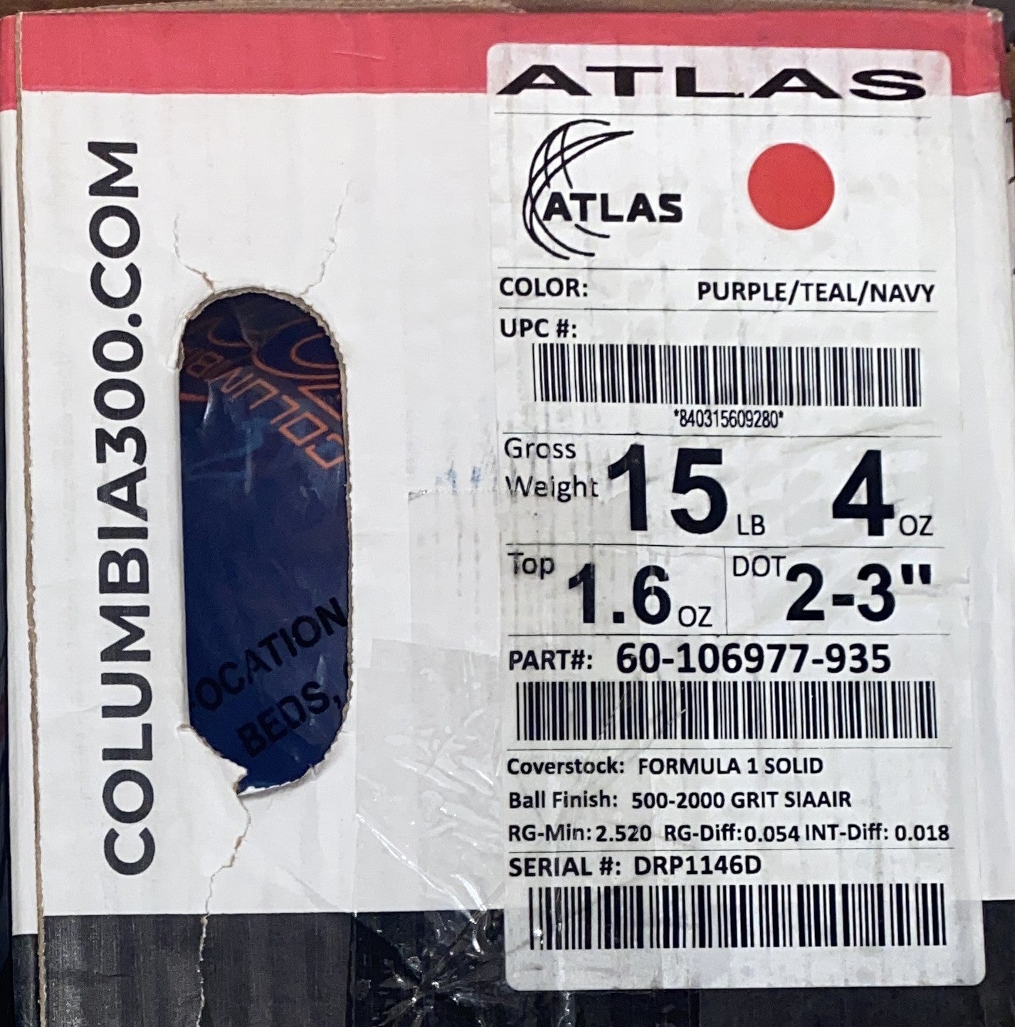 15lb Atlas Solid