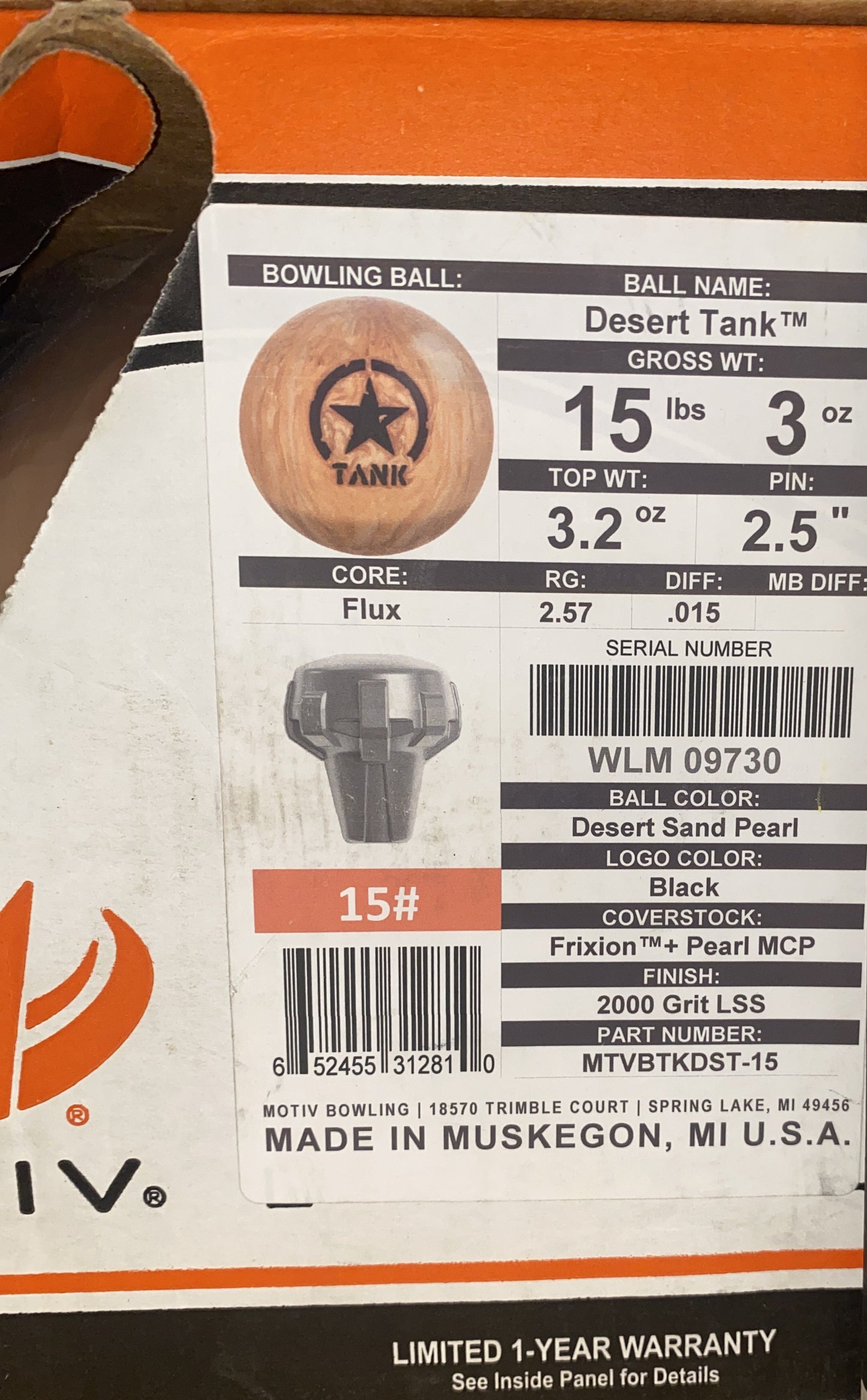 15lb Desert Tank (DISCO)