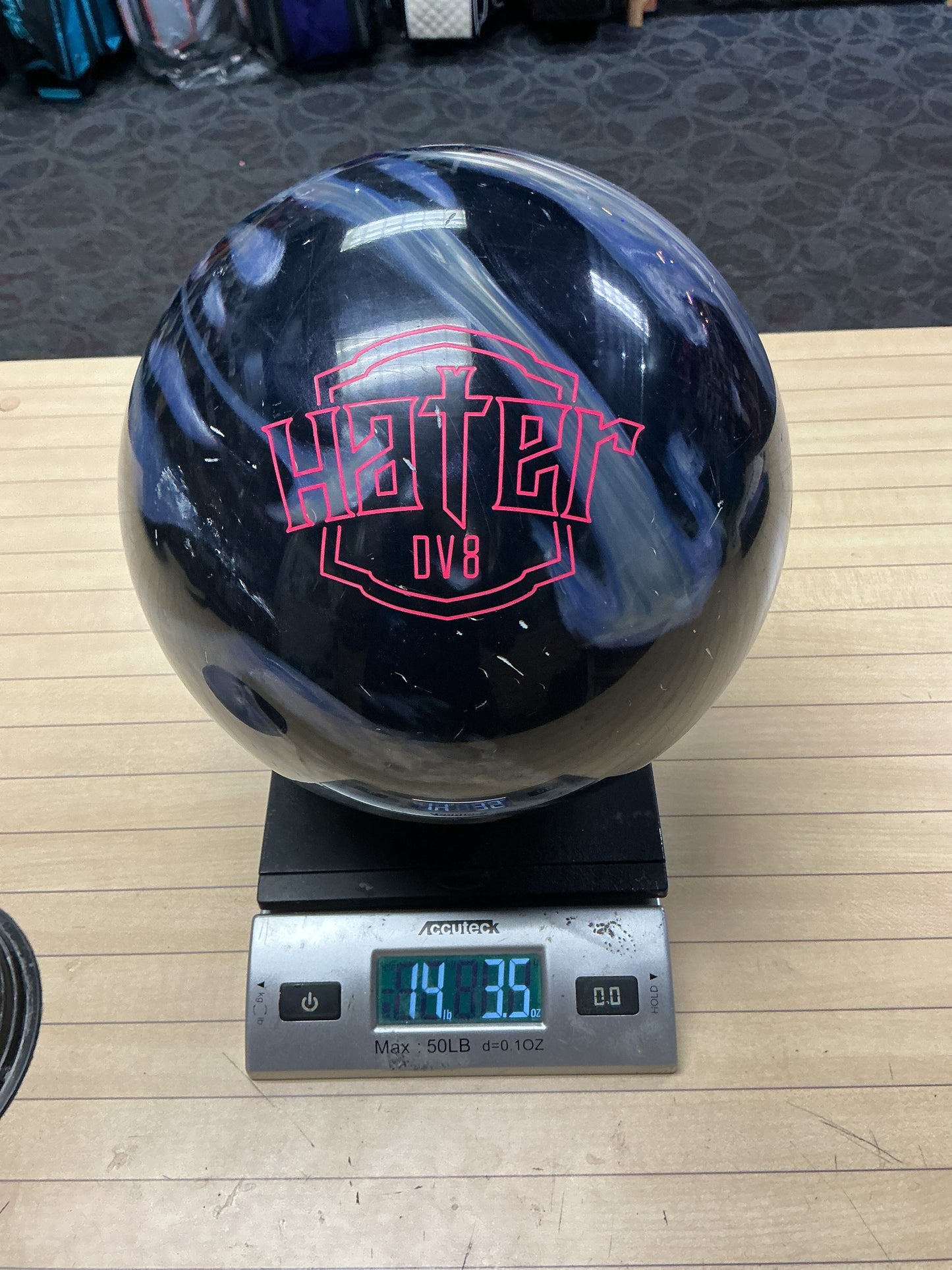 Used Hater Pearl 14lb #024D