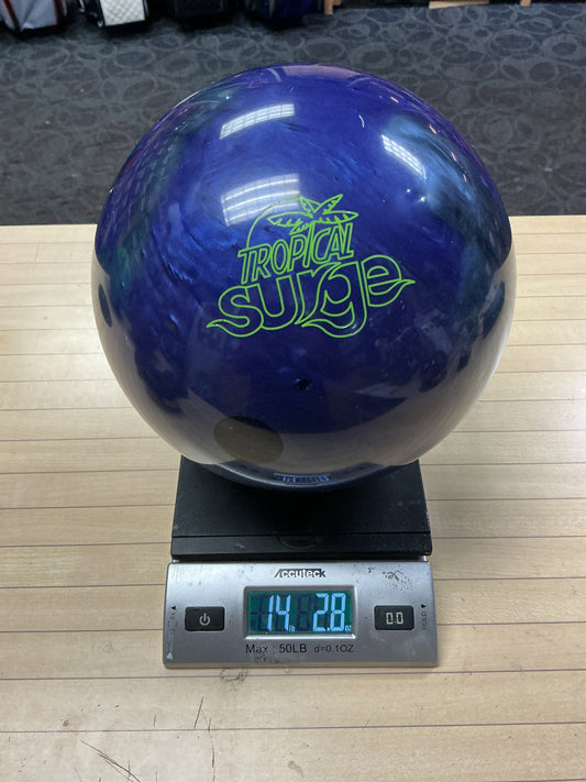 Used Tropical Surge Purple/Silver 14lb #082Q