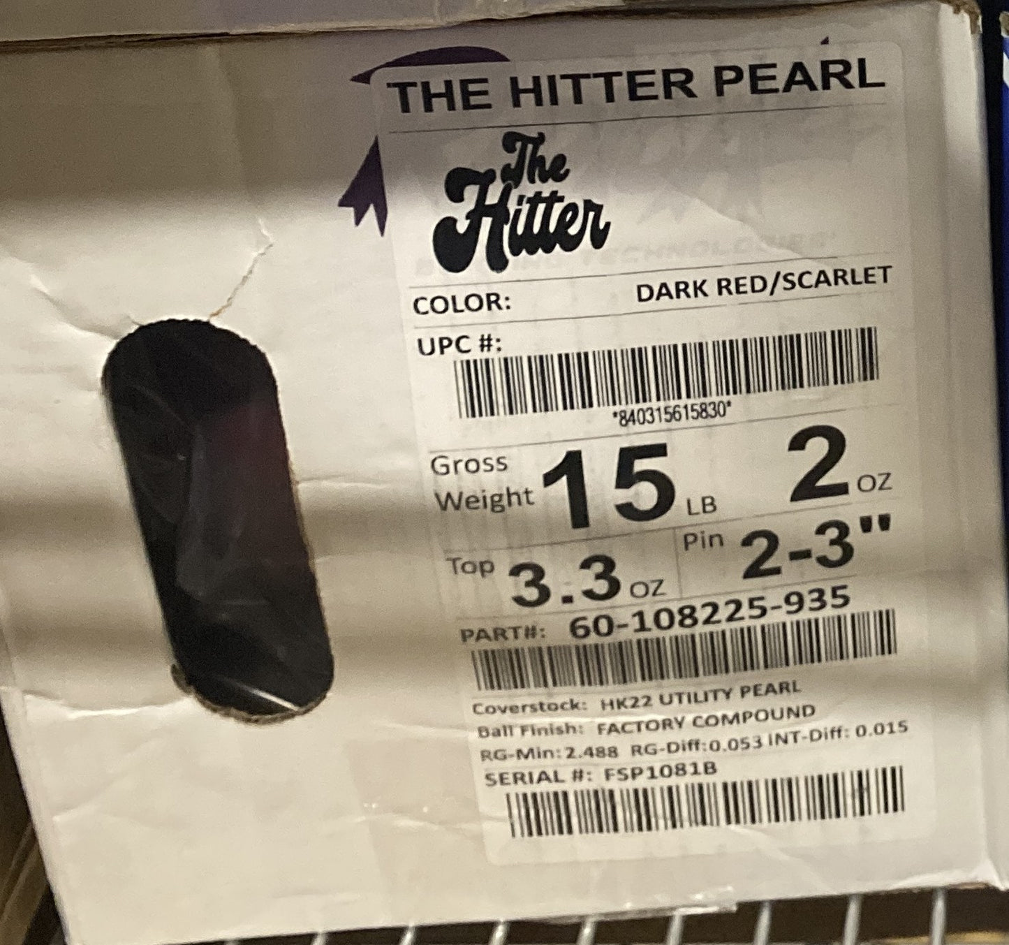 15lb Hitter Pearl (DISCO)