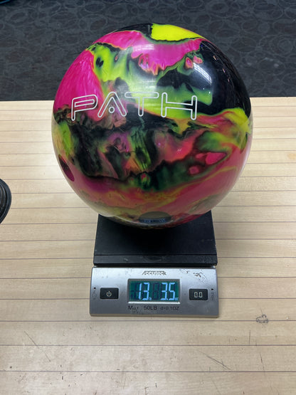 Used Pyramid Path Pink/Black/Green 13lb #1801