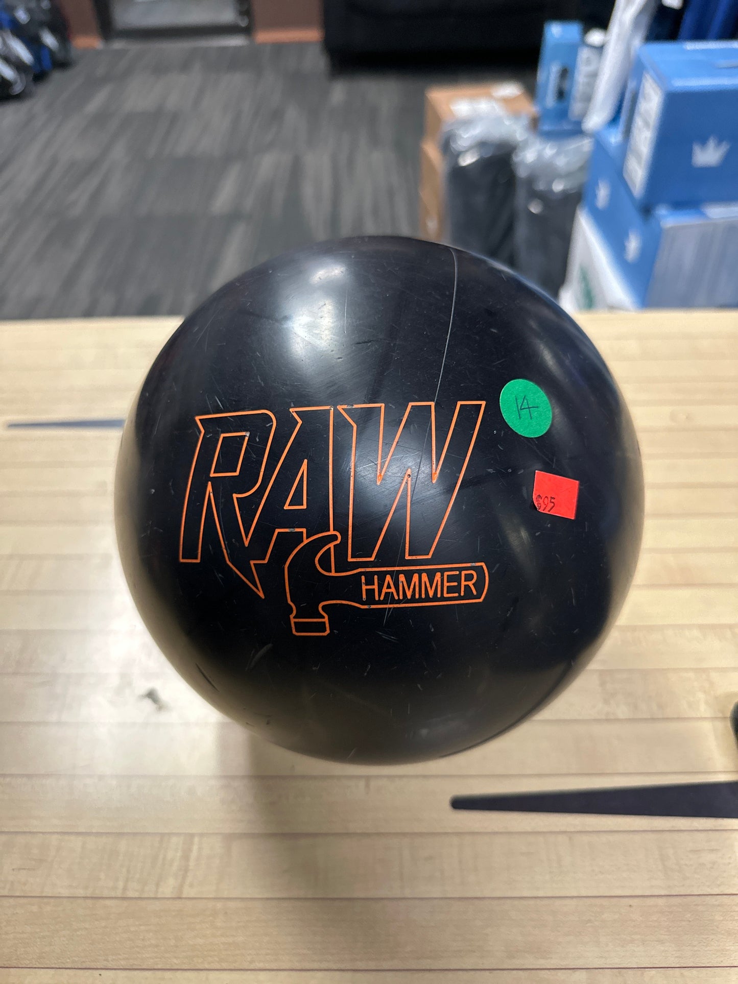 (Used) Raw Hammer Black Solid #167H